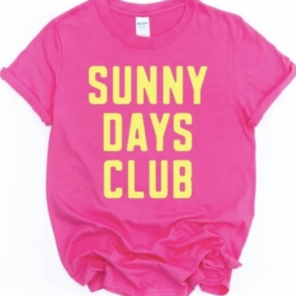 NEW Sunny Days Club Tee